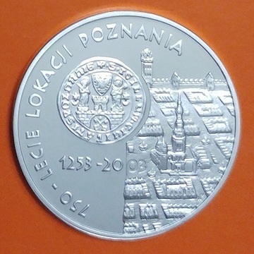 10 zł Lokacja Poznania 2003