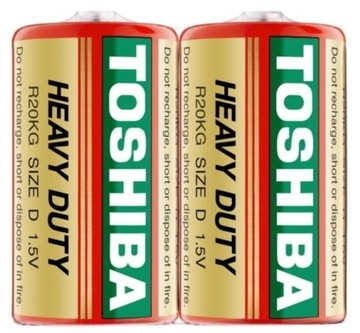 Bateria alkaliczna Toshiba D (R20) 2 szt.