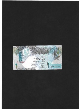 KATAR 1 RIAL - 2007  P-26  UNC