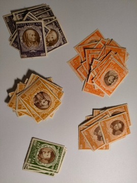 2 Zestaw znaczków Watykanu (5 szt)