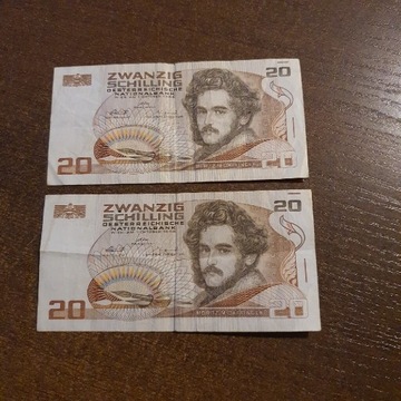 20 szylingi Austria