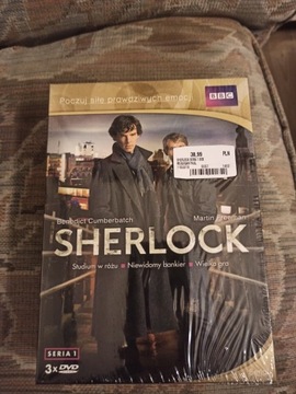 Sherlock serial BBC seria 1-3