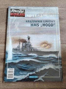 Mały Modelarz 10-11-12/07 krążownik HMS Hood