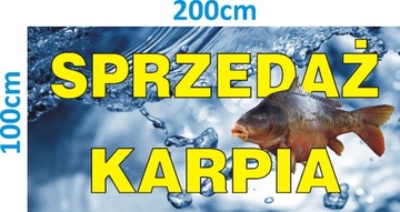 Baner reklama KARP 200x100cm