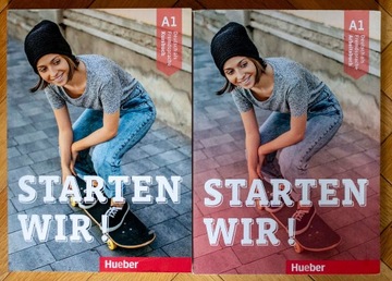 Starten wir! A1 Kursbuch Arbeitsbuch Podręcznik Ćwiczenia Niemiecki 