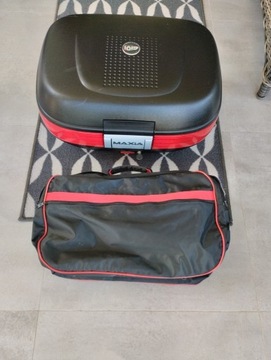 GIVI Maxia E50 kufer centralny z torbą super stan