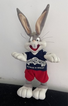 Unikat figurko maskotka Looney Tunes Warner Bros 1996, Bugs Bunny