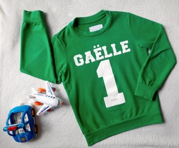 Bluza chłopięca Gaelle Paris zielony 