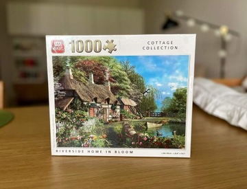 Puzzle 1000 - Dom nad rzeką