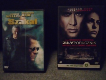 Filmy dvd 2 sztuki 