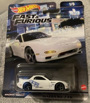 Hot Wheels Mazda RX-7 Fast&Furious Premium