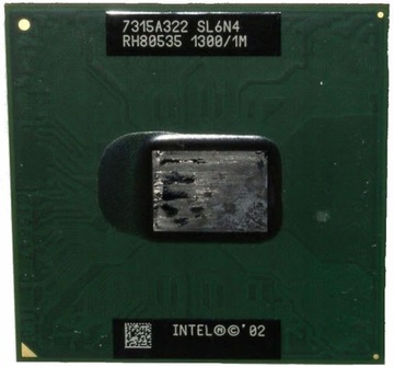 Procesor INTEL PENTIUM M SL6N4 1.3 GHz S478 1,3/1M