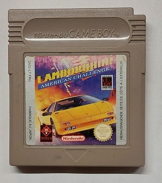 Lamborghini American Challenge Game Boy Classic