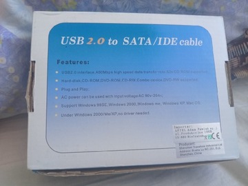 Sata/IDE 2.0 USB cable