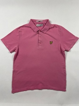Koszulka Polo Lyle&Scott różowa S