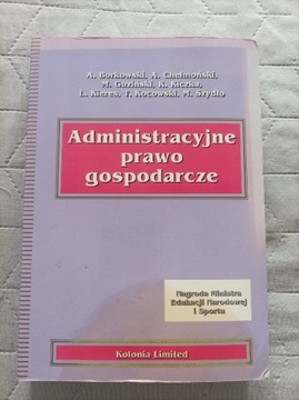 Administracyjne prawo gospodarcze 