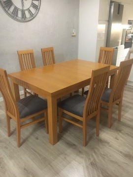 Zestaw Stół, krzesła, stolik