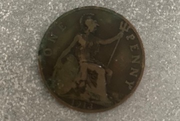 Brytania Anglia 1 penny 1913