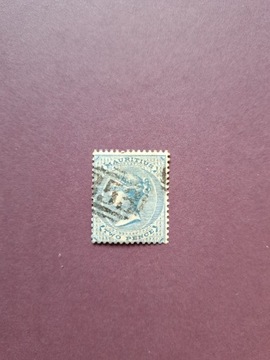 Mauritius SG 60 kas.2d brightblue 1863-72r QV