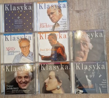 Zestaw 8 cd Klasyka magazyn muzyczny m. klasyczna