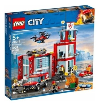 LEGO CITY - 60215 - Remiza strażacka