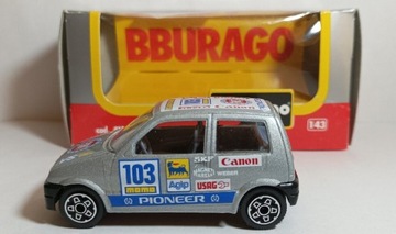 Fiat Cinquecento Rally Bburago burago 1 43 