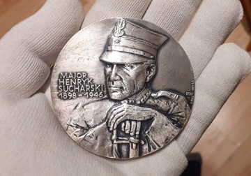 Medal PTAiN Westerplatte , Henryk Sucharski 