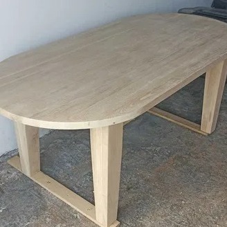 Stół dębowy, lite drewno 