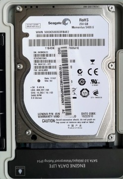 Dysk HDD 2,5" Seagate Momentus 5400.6 250GB