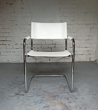 Krzesło bauhaus MG5, Mateo Grassi, Włochy, lata 80