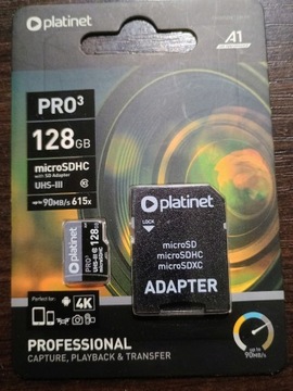 Karta pamięci SDXC Platinet 128 GB Pro3