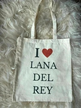 torba i love Lana Del Rey serce heart tote ba