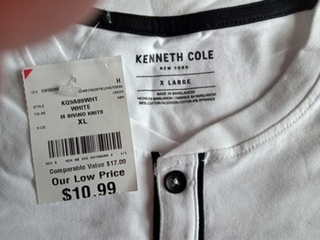 Koszulka t-shirt Kenneth Cole XL