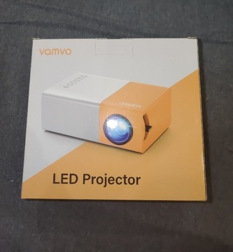 Przenośny mini projektor Vamvo YG300 Pro Full HD