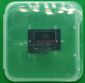 Mapa Europy na karcie microSD Toyota Sienna