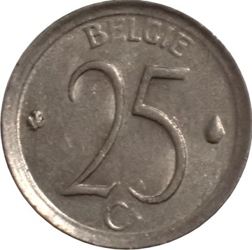 Belgia 25 centymów z 1964 roku - OBEJ. MOJĄ OFERTĘ