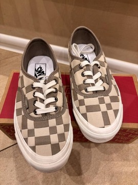 Buty Vans Authentic Woven Check Brown/Khaki r 38