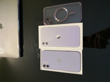 iPhone 11 128 GB Purple Stan idealny