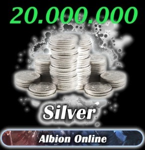 Albion ONLINE 20.000.000 SREBRA SILVER 20KK COINS