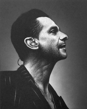 Dave Gahan Depeche Mode obraz na blasze... Prezent