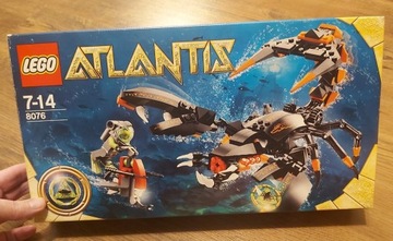 Lego Atlantis 8076 Deep Sea Striker 7-14 bdb