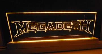  Lampka LED Zespół- Testament,Megadeth i inne