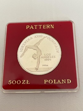 500 złotych, 1983 XXIII Letnie Igrzyska Próba