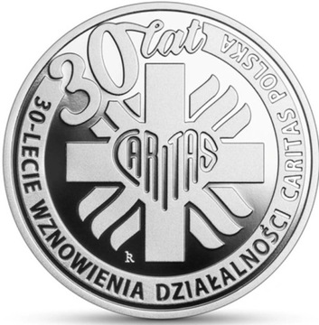 10 zł - 30 lecie Caritas Polska