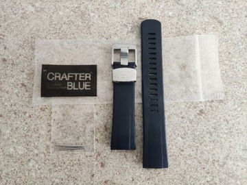 Pasek Crafter Blue do Seiko Turtle Navy Blue