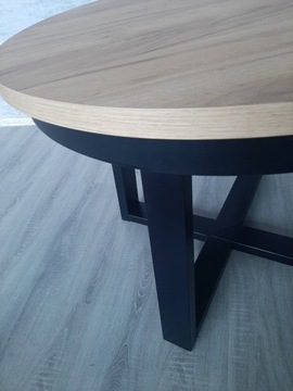 stół loftowy/ stół 100x100 cm, stół okrągły,stół