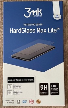 Szkło 3mk HardGlass Max Lite iPhone 6+/6S+ Plus
