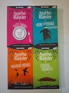 Agatha Raisin. Tomy 1,2,3,4 (kryminał)