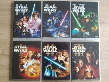 Star Wars Gwiezdne Wojny, I-VI, DVD