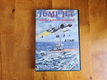 Gra dla Atari 65XE 800XL Jump Jet 5.25'' Oryginał BOX
